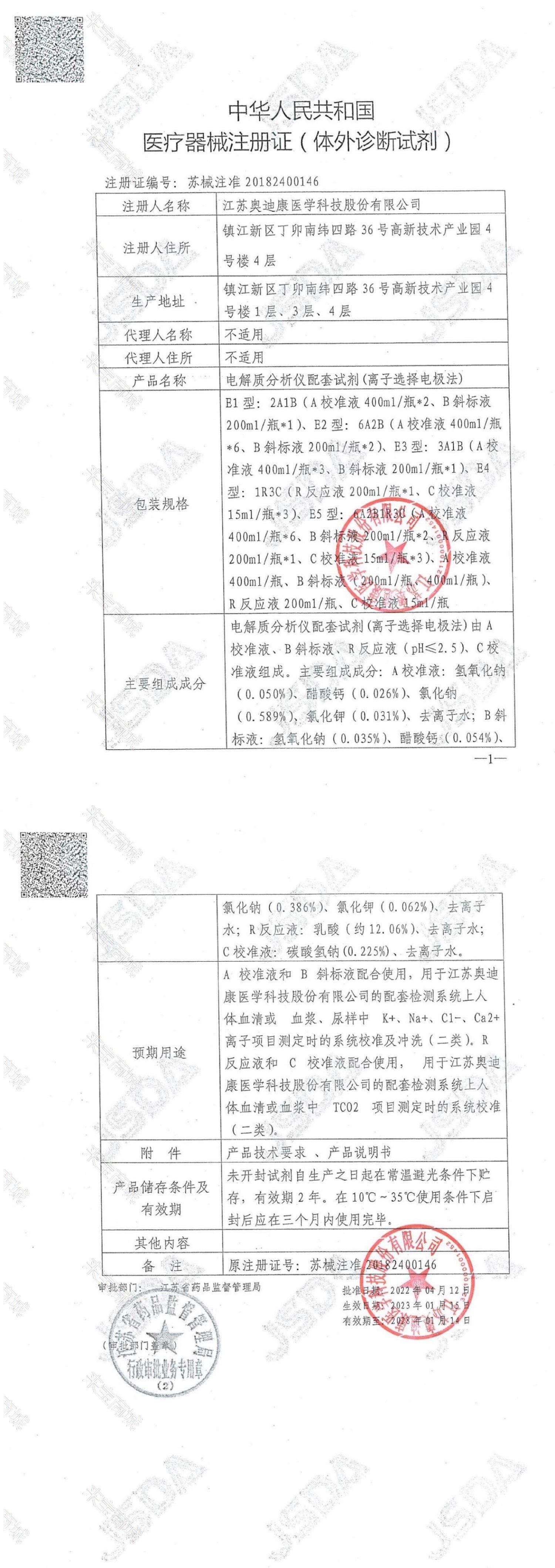 注册证